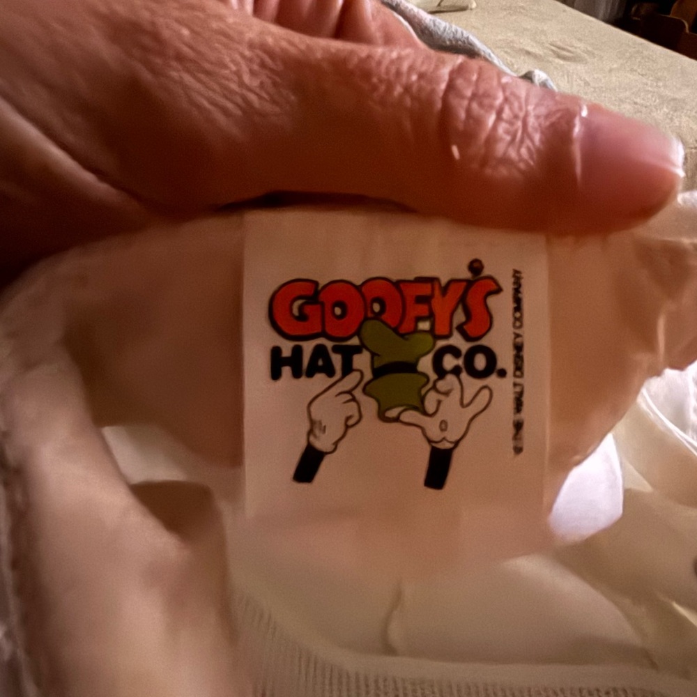 Goofy’s hat co Vintage Disney character Signature ballCap 80’s leather adjuster - Picture 4 of 4